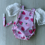 Strawberry Playsuit