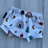 Christmas Rainbow Shorties