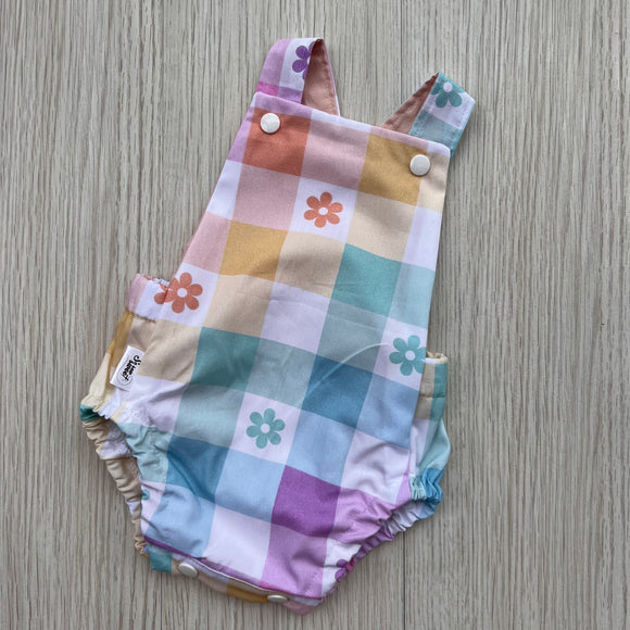 Rainbow Flower Playsuit