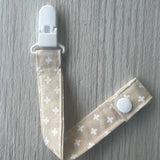 Plastc Snap Dummy Clips - Beige Loversi