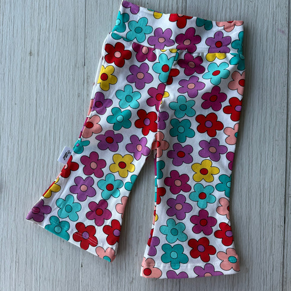 Rainbow Flower Flairs