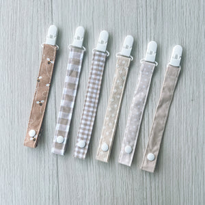 Plastc Snap Dummy Clips - Beige Loversi