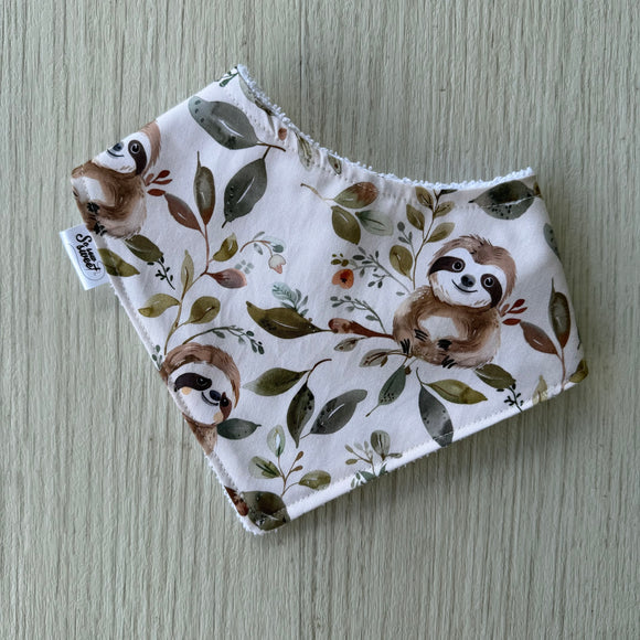 Sleepy Sloths Bibs