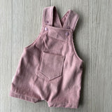 Dusty Pink Corduroy Overalls