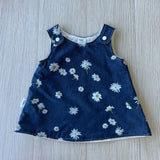 Daisy Denim Pinafore Dress