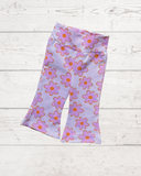 Pink Floral Flairs