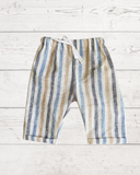 Linen stripe Harems