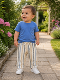 Linen stripe Harems
