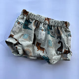 Grey Jungle animal Shorties