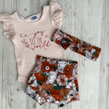 Blushing Blooms Christmas Shorties