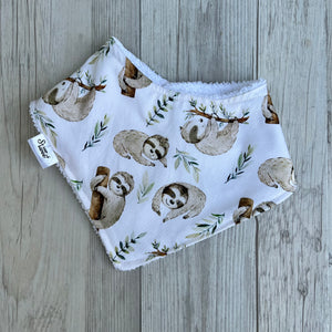 Sleepy sloths Bibs