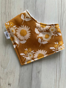 Retro Sunflower Bibs