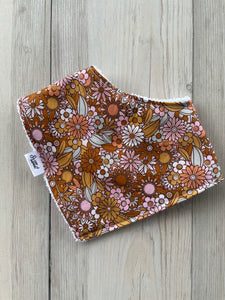 Retro Flower Bibs