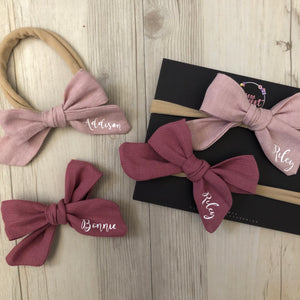 Personalised Bows