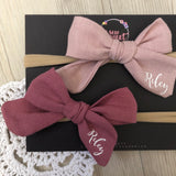 Personalised Bows