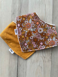 Retro Flower Bibs