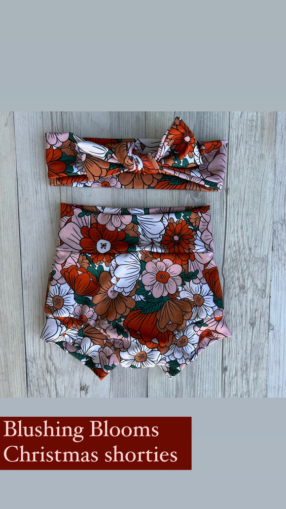 Blushing blooms Headbands